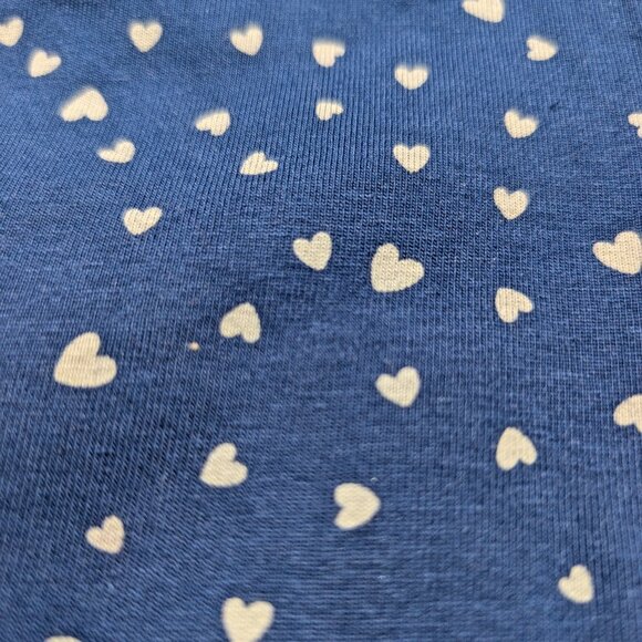 ANKO Navy Blue Heart Print Shorts – Stylish & Playful Cotton Everyday Wear NWT - Picture 6 of 7